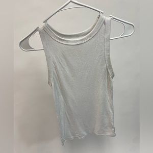 A New Day - basic white tank